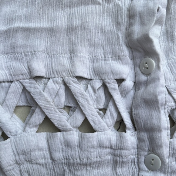 Lucia Couture White Tank Top - Picture 3 of 5